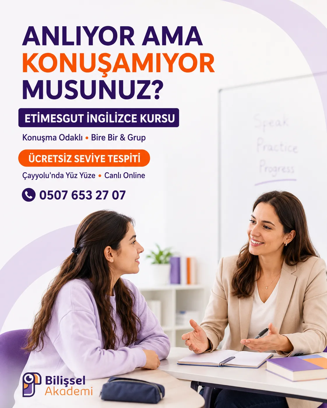 Etimesgut İngilizce Kursu | Çocuk, Yetişkin ve Sınav İngilizcesi